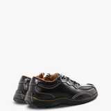 Brown shoes, front view