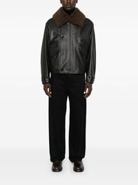 LEMAIRE - Men Quilted Leather Blouson