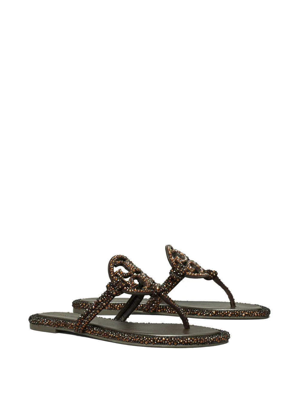 Brown shoes, front view