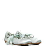 White flats, front view