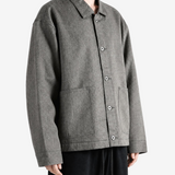Grey jacket, front view