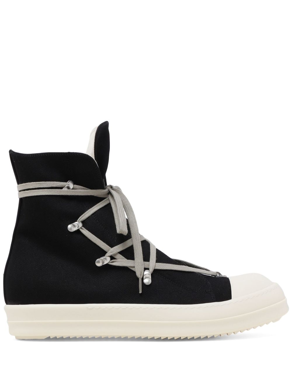 RICK OWENS DRKSHDW - Men Denim Hexa Sneakers