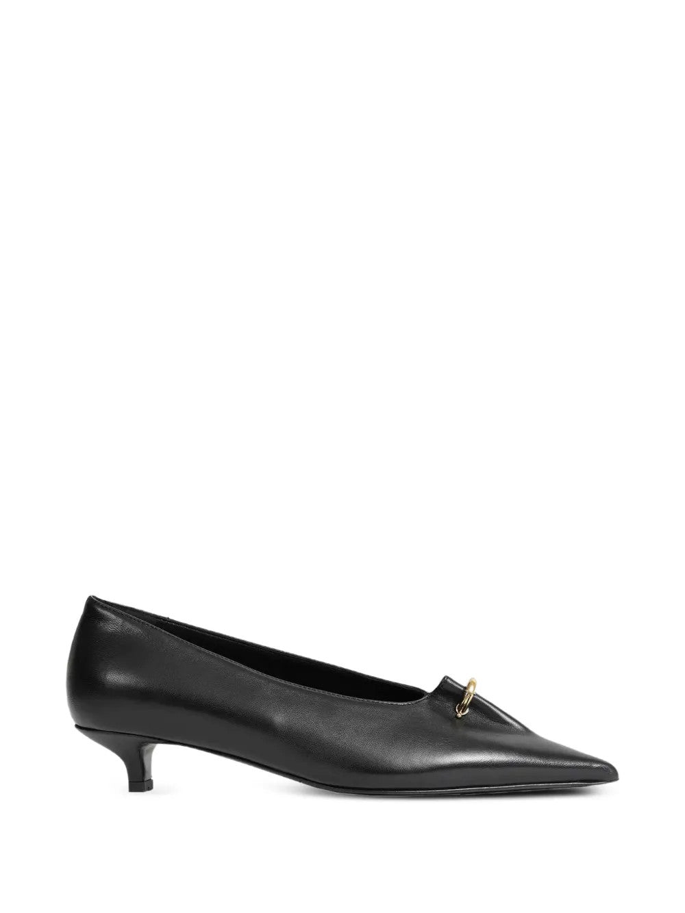 Black heels, front view