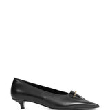 Black heels, front view
