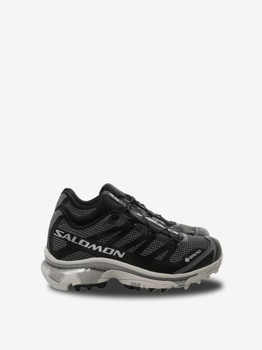 Black sneakers, front view