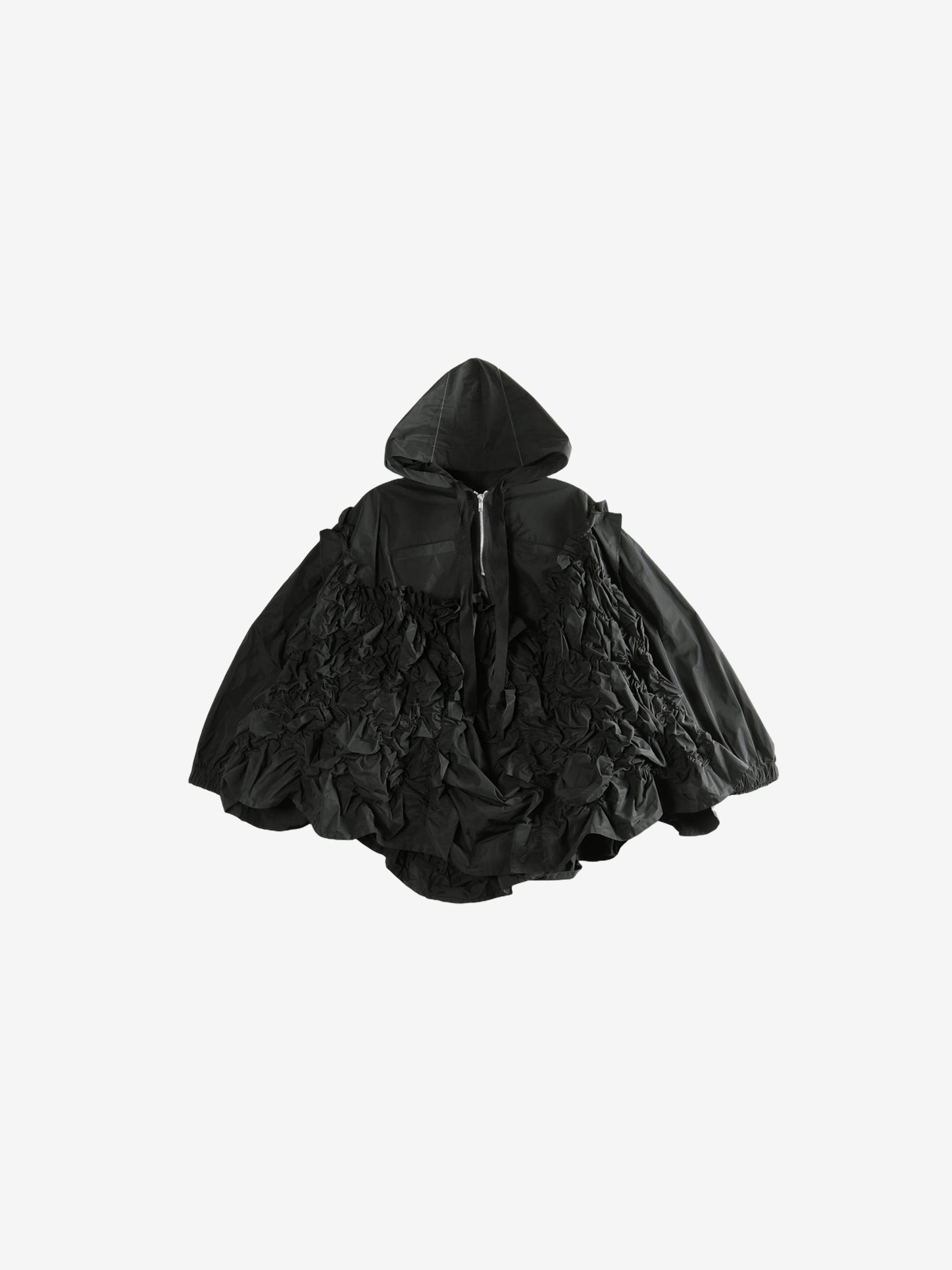 Black jacket, front view