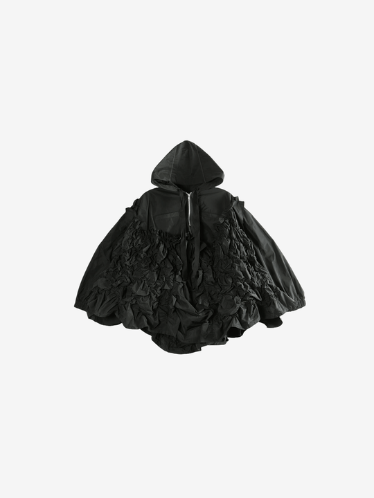 Black jacket, front view