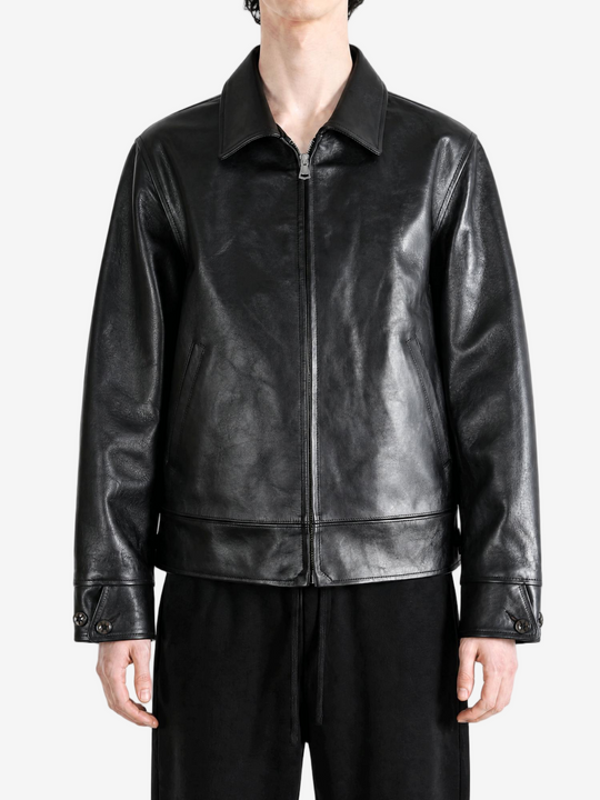 Black jacket, full body view