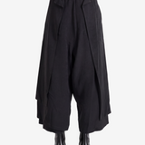 Black pants, full body view