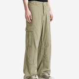 Green pants, front view