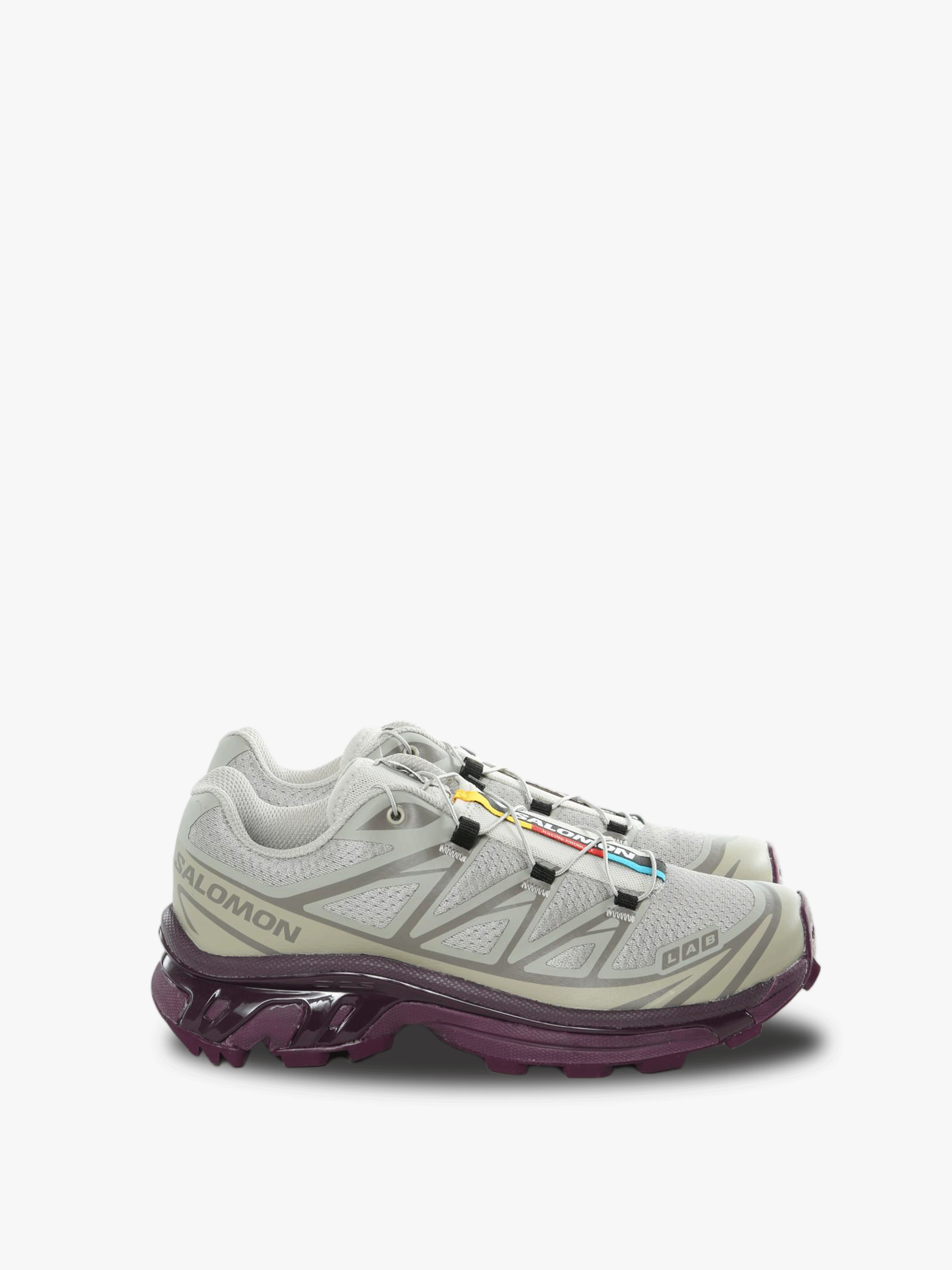 White running shoe,front view