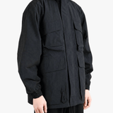 Black jacket, front view