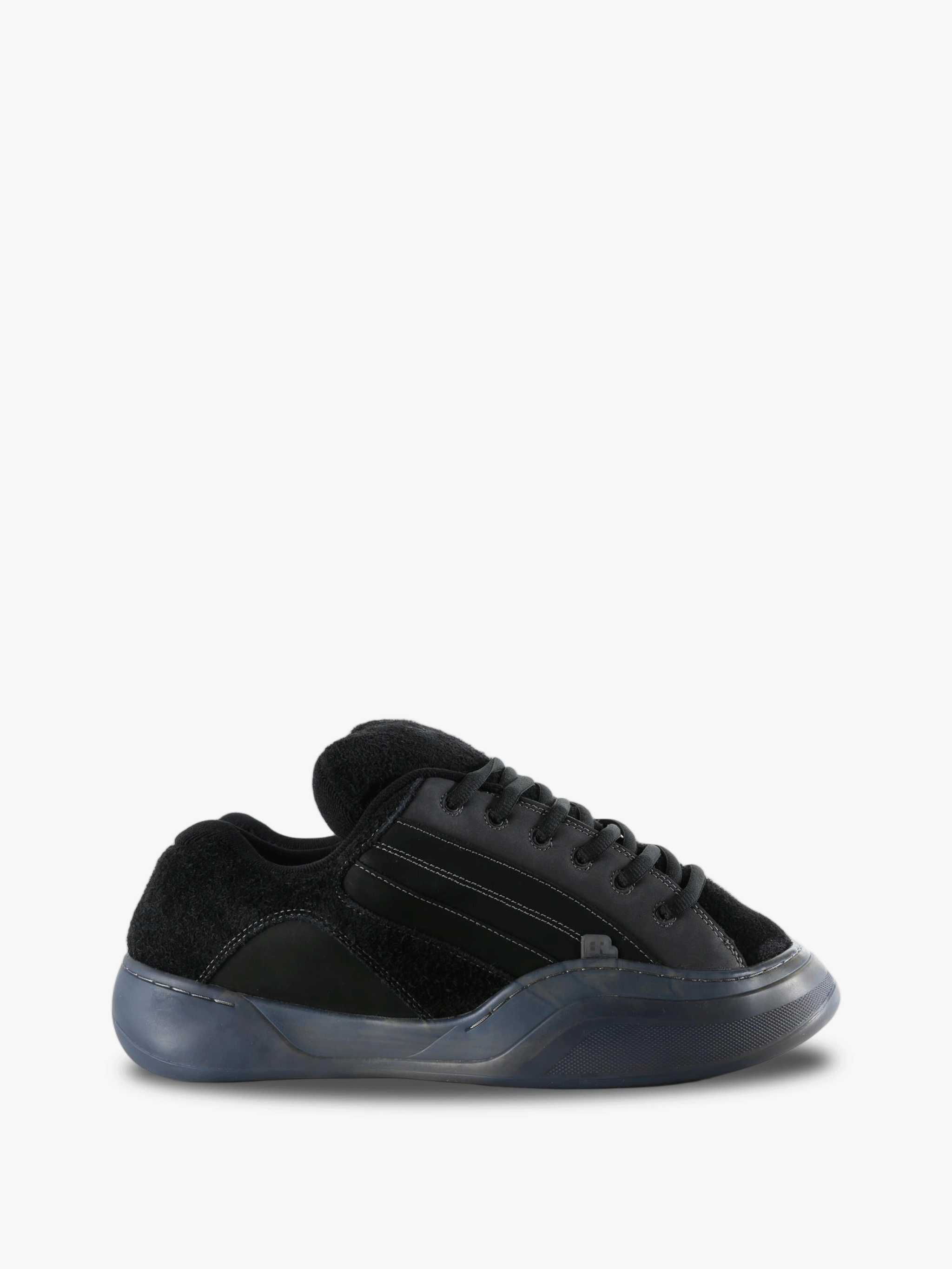 Black shoes, front view