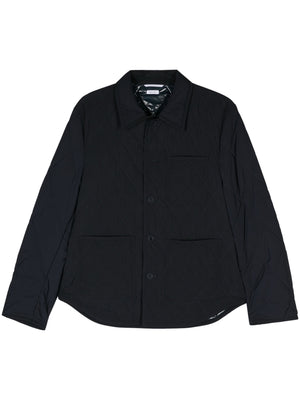 THOM BROWNE - Men Quilted Shirt Jacket Withapplied Pockets