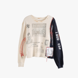 White knitwear, front view