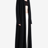 Black jacket, full body view