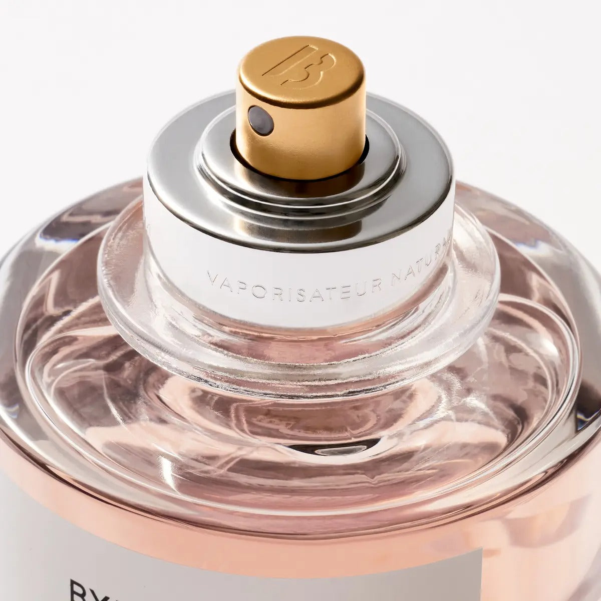 Pink fragrance, top view