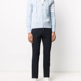 Blue coat,full body view