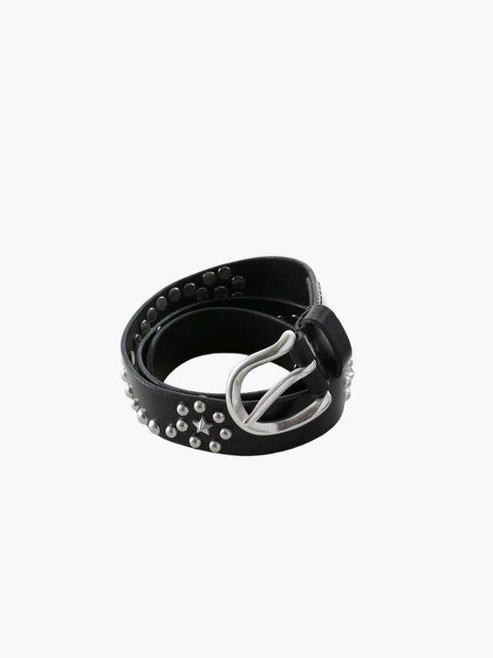 Black small accessories, front view