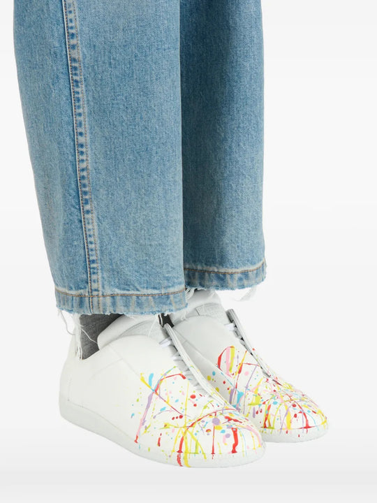White shoes, front view