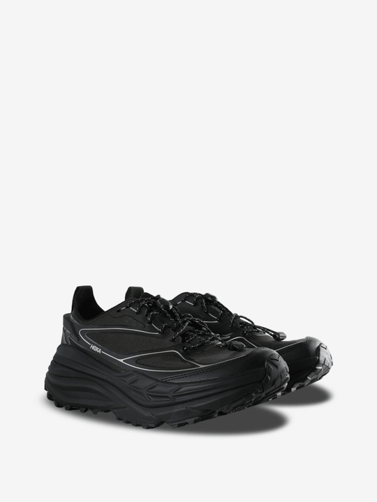 Black shoes, front view