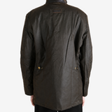 Brown jacket, full body view