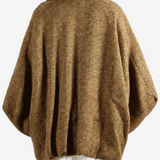 Brown jacket, full body view