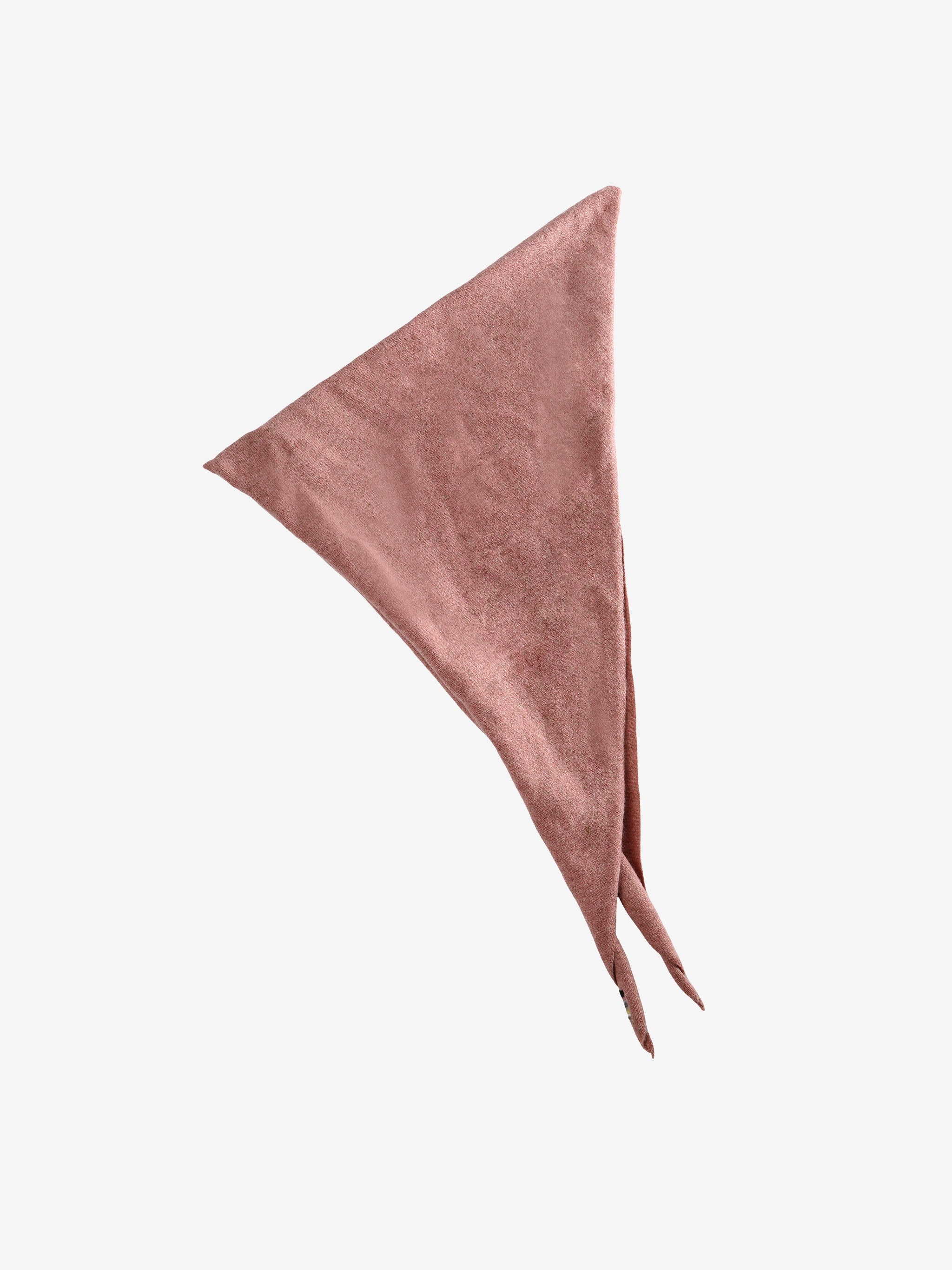 Pink scarf, front view