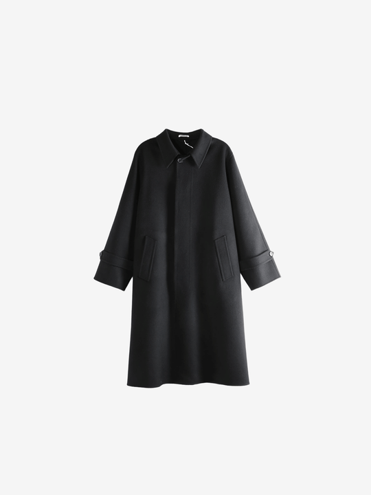 Black coats, front view