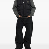 Black jacket, front view