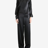 Black top, full body view