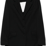 SIMONE ROCHA - Women Back Cut Out Bow Detail Jacket
