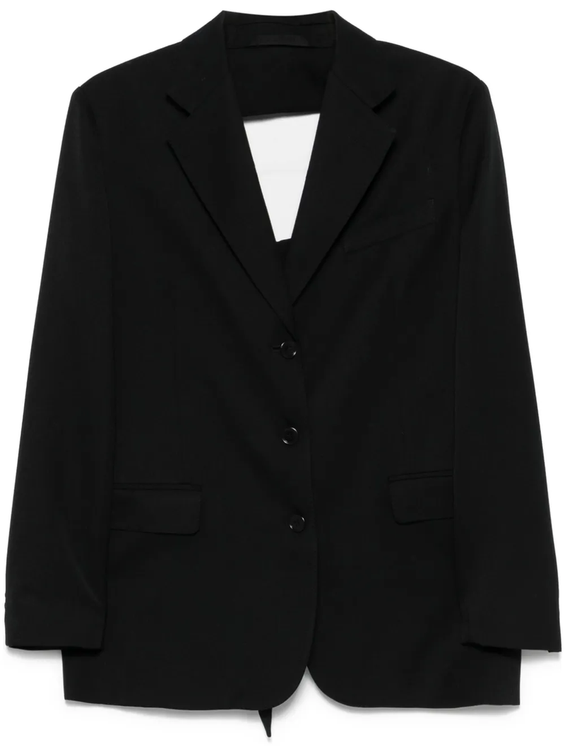 SIMONE ROCHA - Women Back Cut Out Bow Detail Jacket