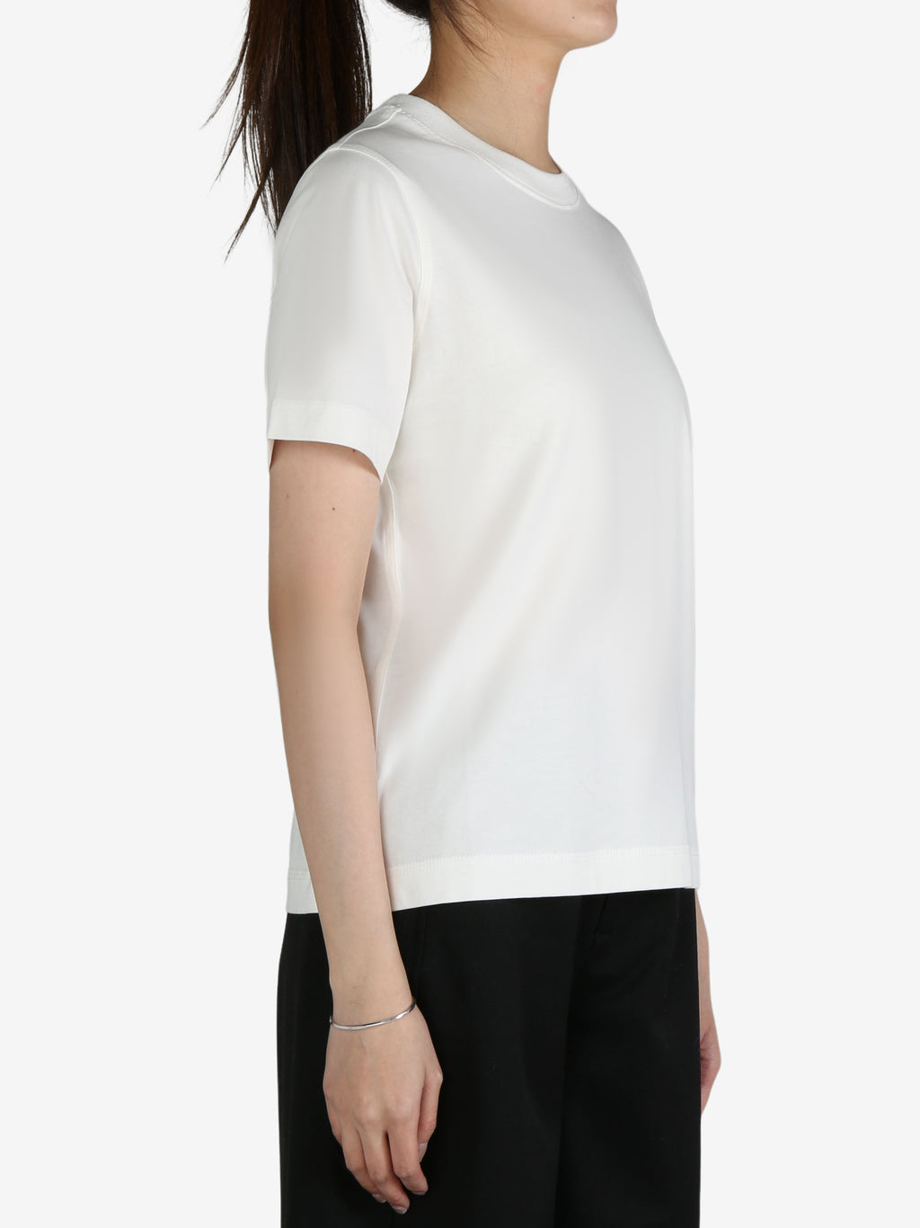 BURBERRY - Women Check Label T-shirt