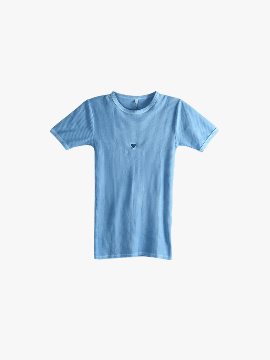 navy t-shirts ,front view