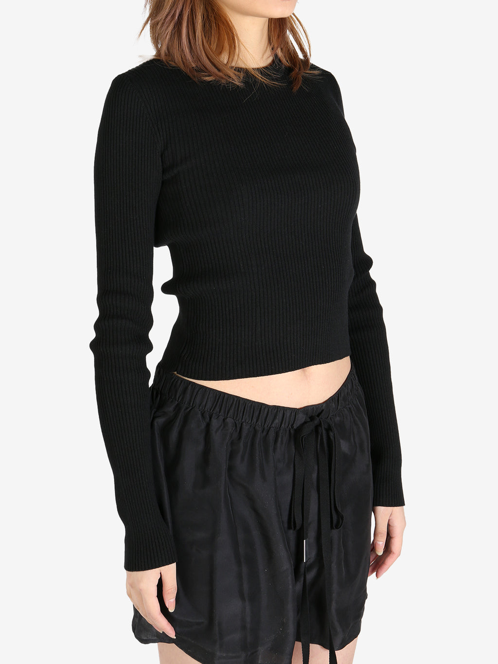 ANN DEMEULEMEESTER - Women Kati Cropped Sweater