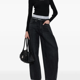 Black top,full body view