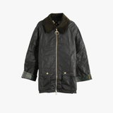 Green jacket, front view