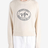 Tan hoodie, full body view