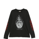 Black shirts , front view