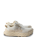 Tan shoes, side view