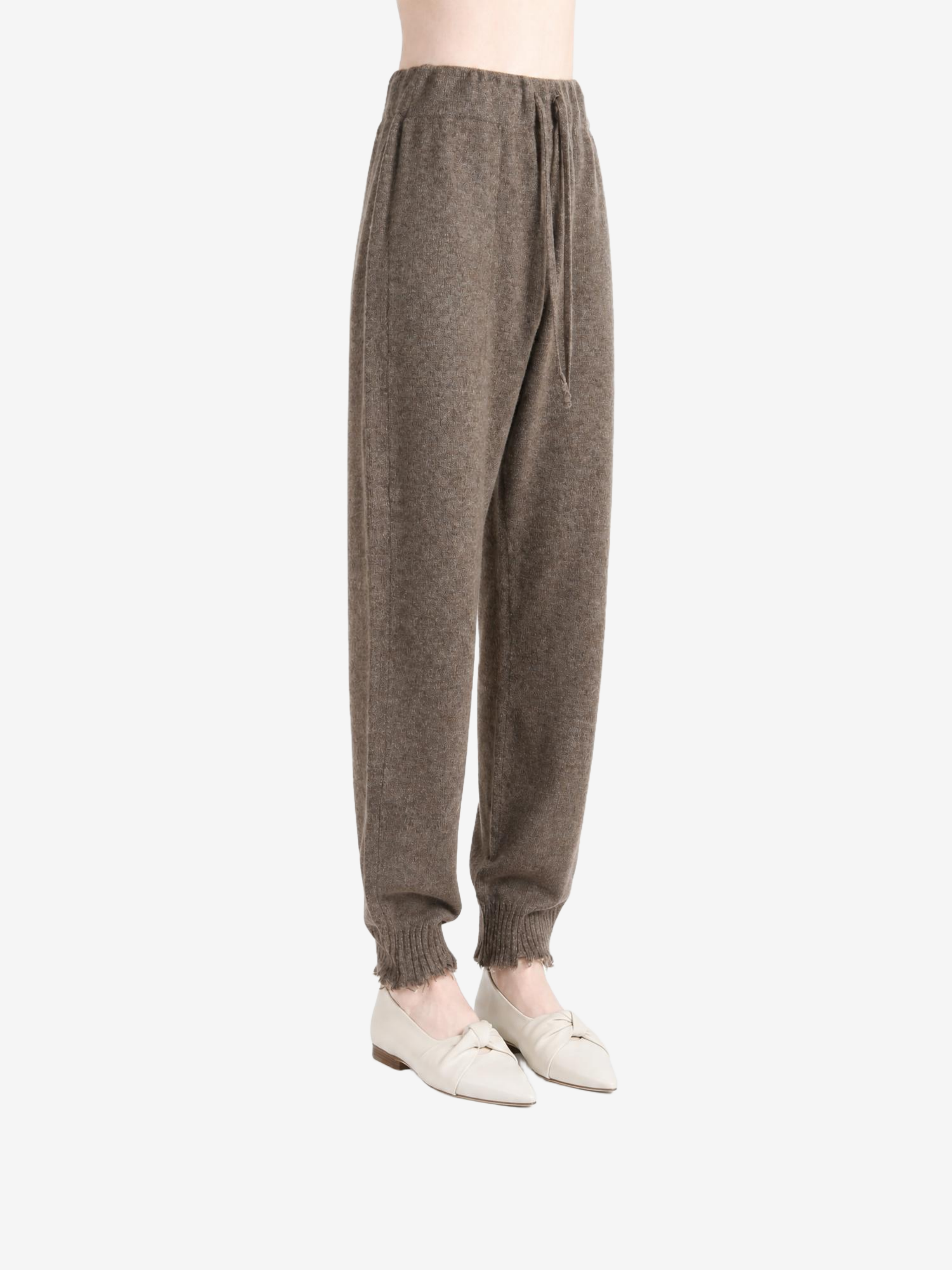Brown pants, front view