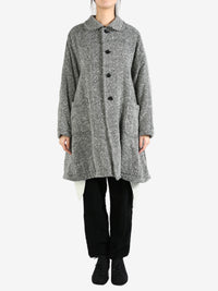 COMME DES GARCONS BLACK - Women Tweed Coat