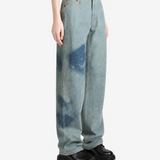 Blue jeans, full body view
