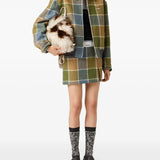 Tan jackets, full body view