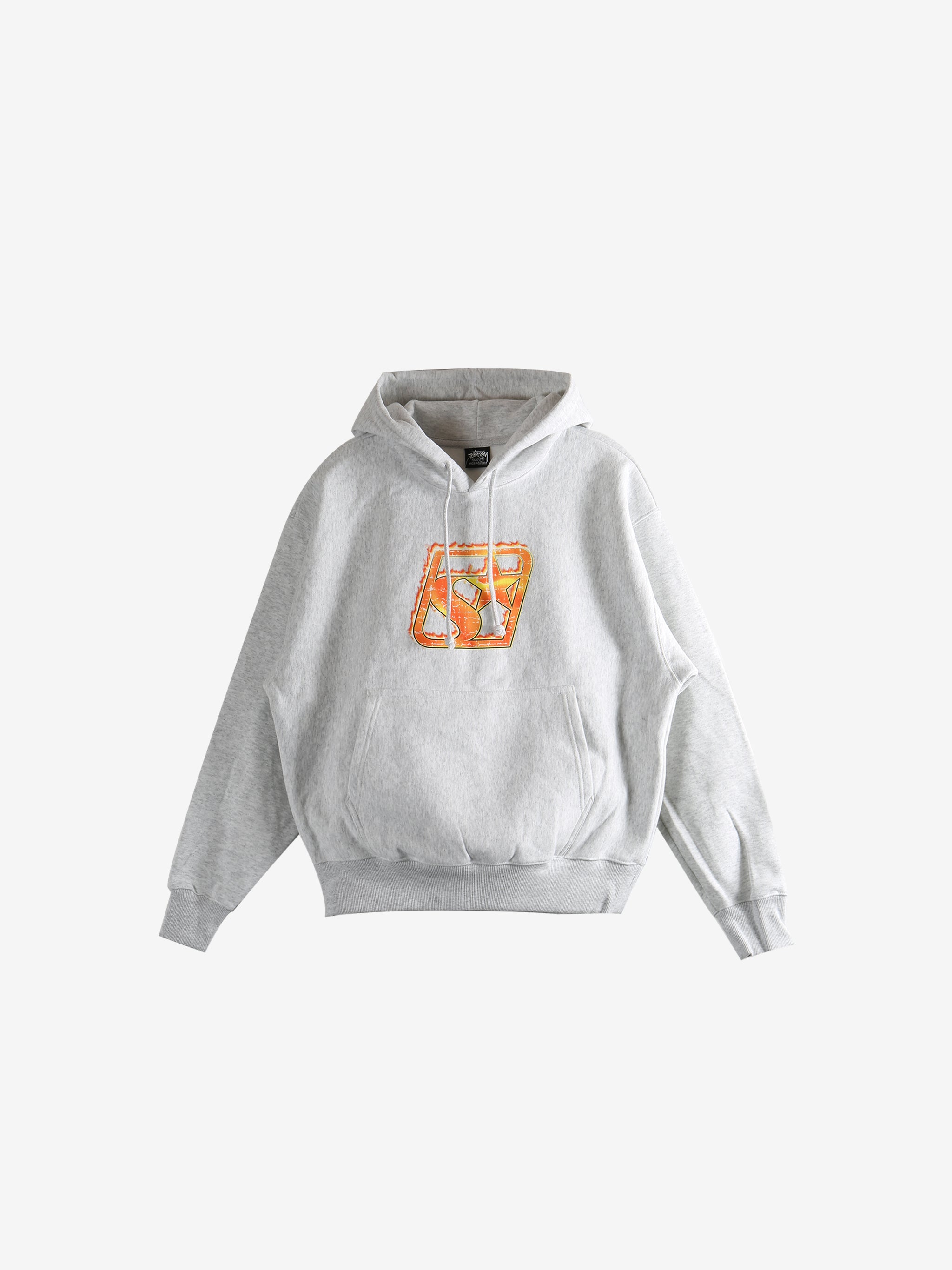 Grey hoodie, front view