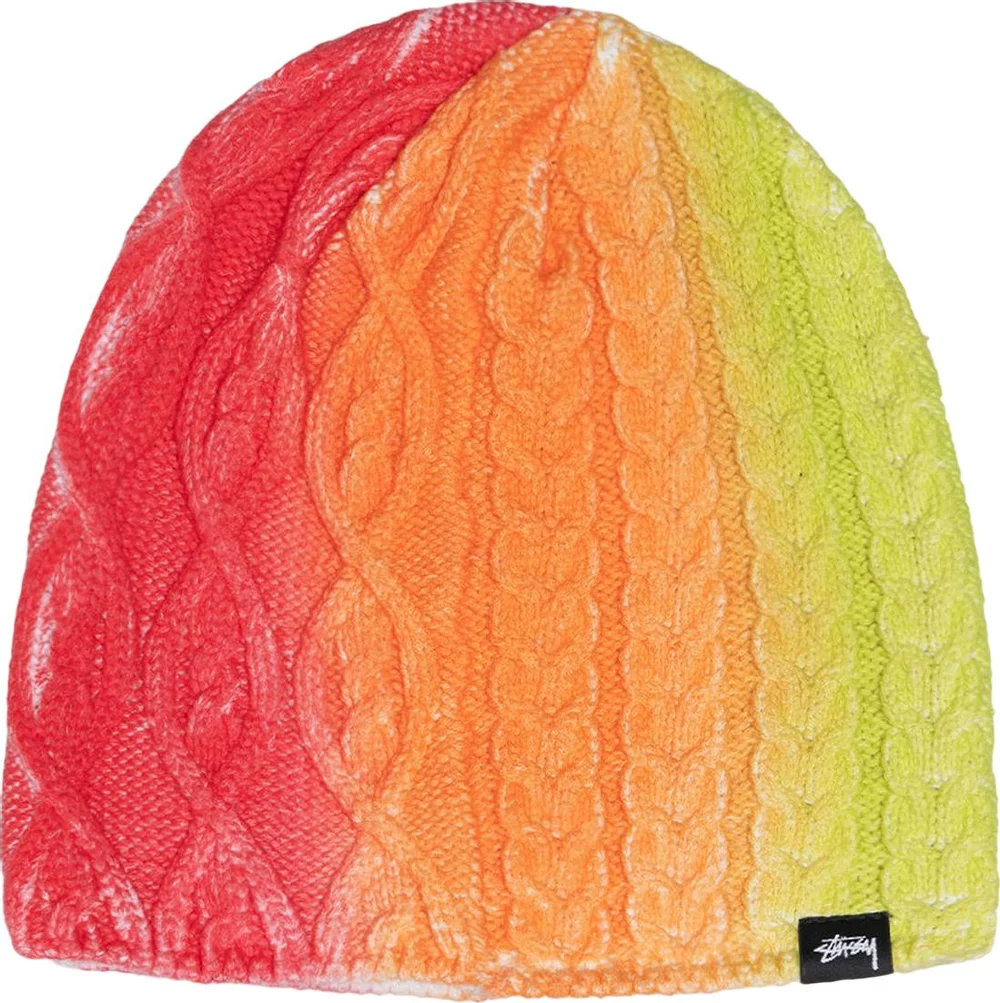 STUSSY - Men Spray Multi Knit Beanie