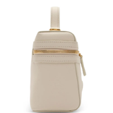 Tan bag, front view