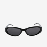 Burgundy eyewear, front view