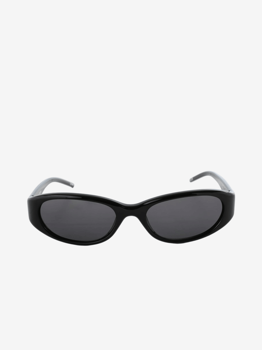 Burgundy eyewear, front view